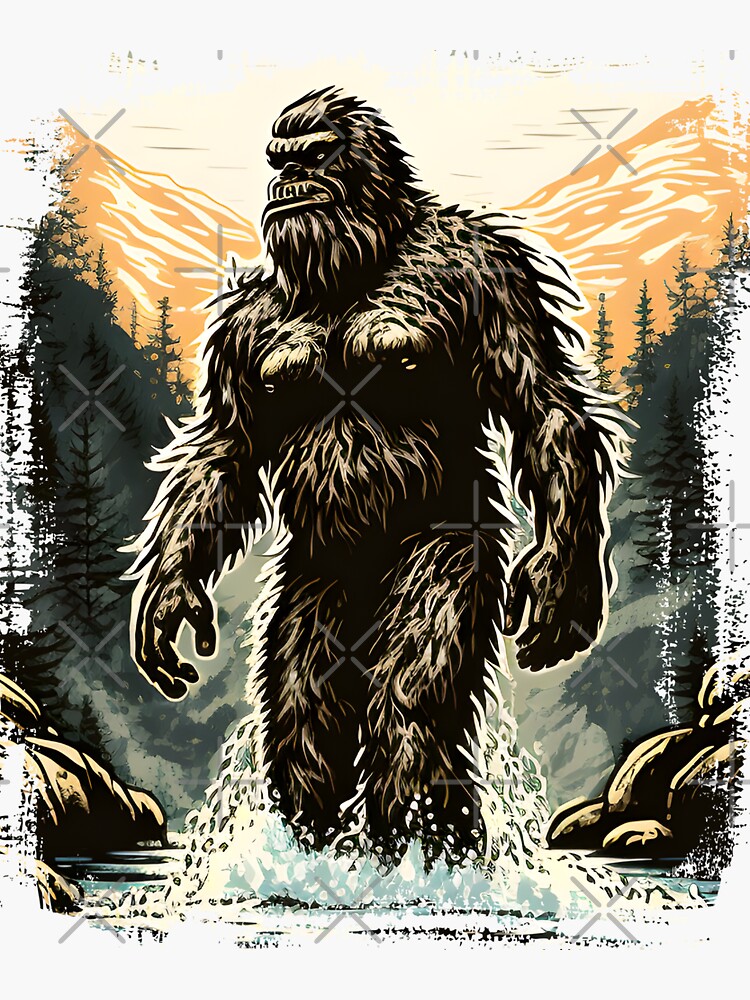 Bigfoot stickers discount