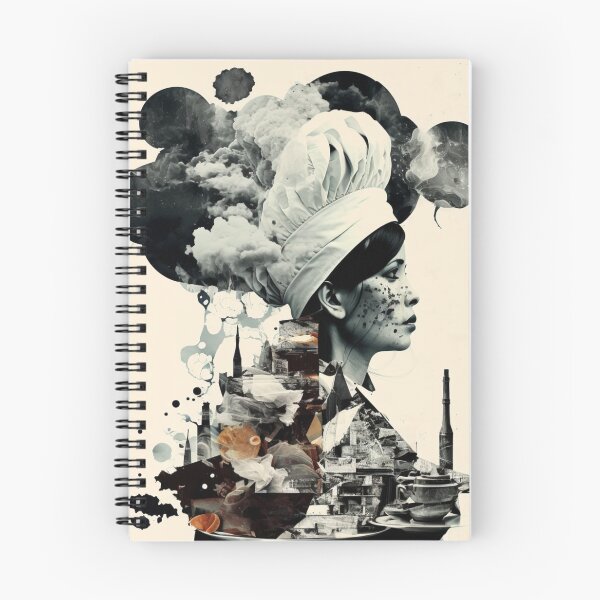 Item preview, Women Chef Surreal Art Culinary  designed and sold by Alper Billik.