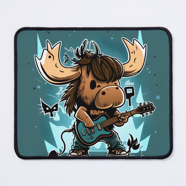 Item preview, Guitarrist Moose designed and sold by lkzart.