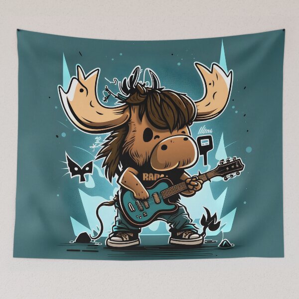 Item preview, Guitarrist Moose designed and sold by lkzart.