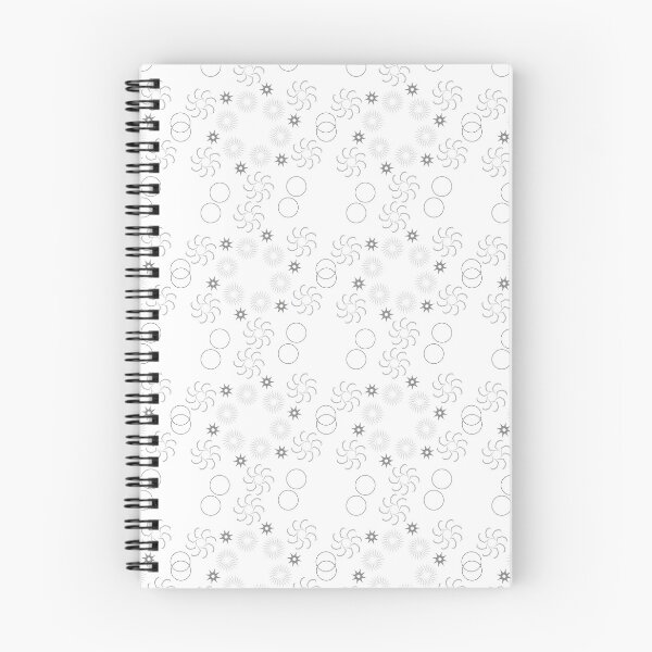 Item preview, gray circles and flowers designed and sold by SunGraphicArt.