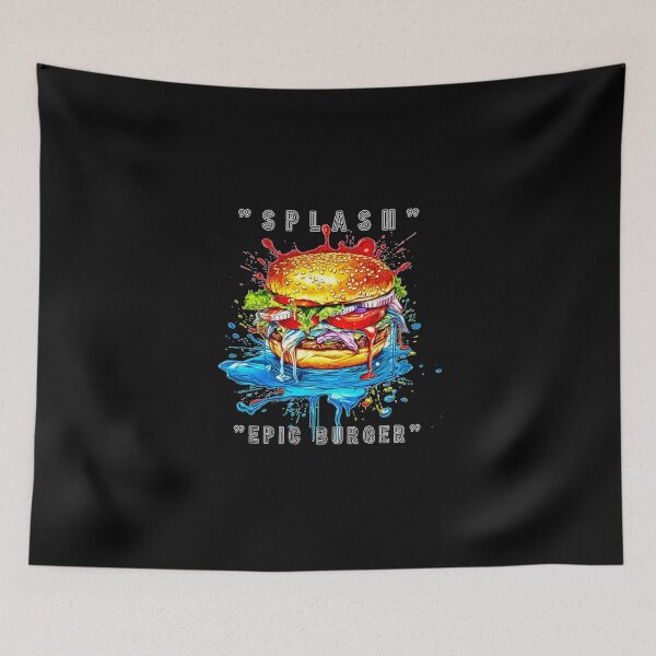 Item preview, Epic Burger Splash Burger lovers designed and sold by umfhn.