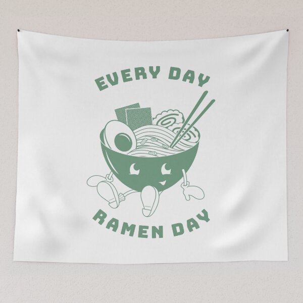 Item preview, Everyday Ramen Day! designed and sold by nikipalinkas.