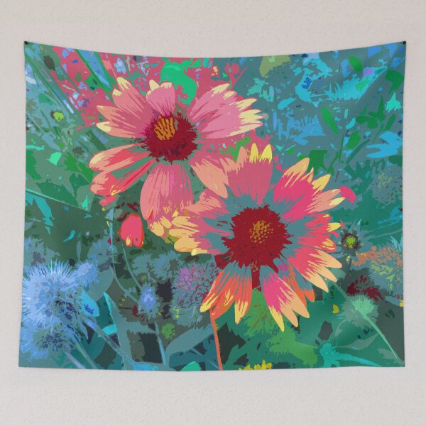Item preview, Summer Flowers Summer Garden Pretty Floral Botanical 2 of 4 designed and sold by Beachy.