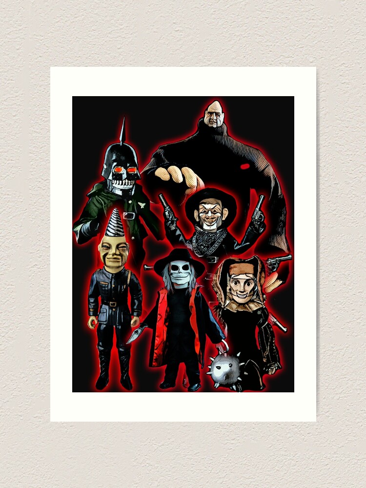 Puppet master Postcard for Sale by American Artist