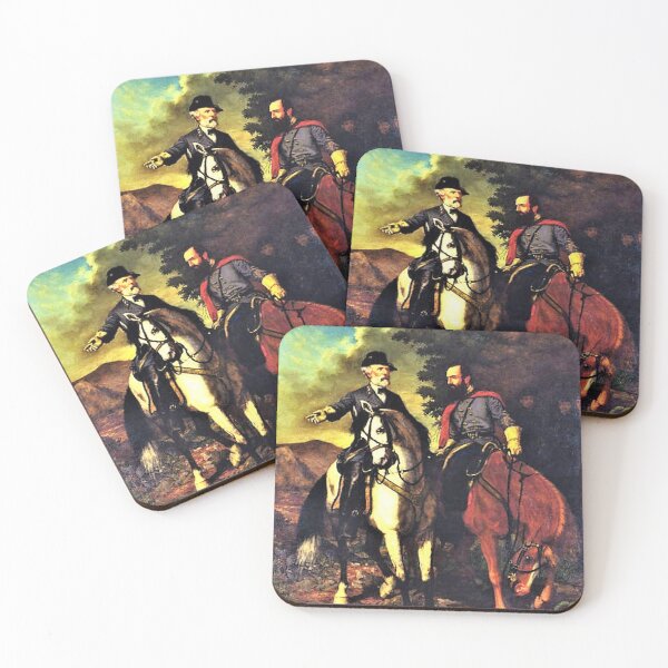 Item preview, Everett Julio - Generals Robert E Lee & Stonewall Jackson designed and sold by bohemianbrigade.