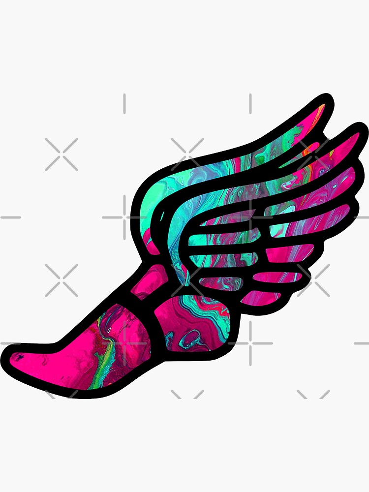 Track Shoe - Trippy by AllisonDawn15