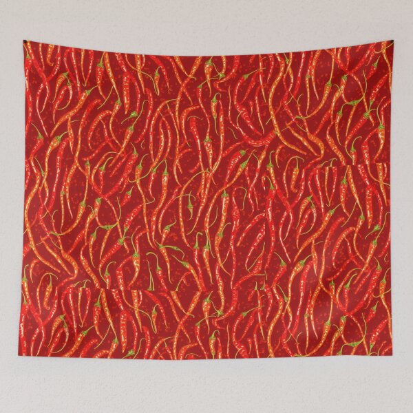 Aperçu de l'œuvre motif de poivron rouge-3 créée et vendue par Flow Relaxing.