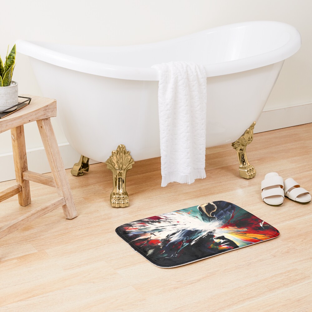 Item preview, Bath Mat designed and sold by In-silico.