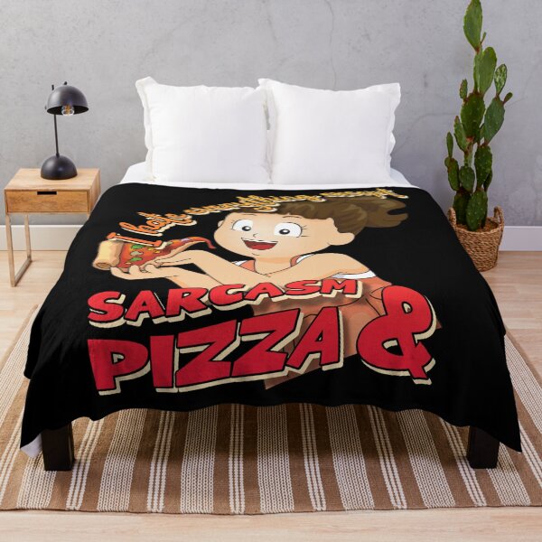 Item preview, Pizza Girl - I Hate Everything Except Sarcasm And Pizza designed and sold by ElLocoMus.
