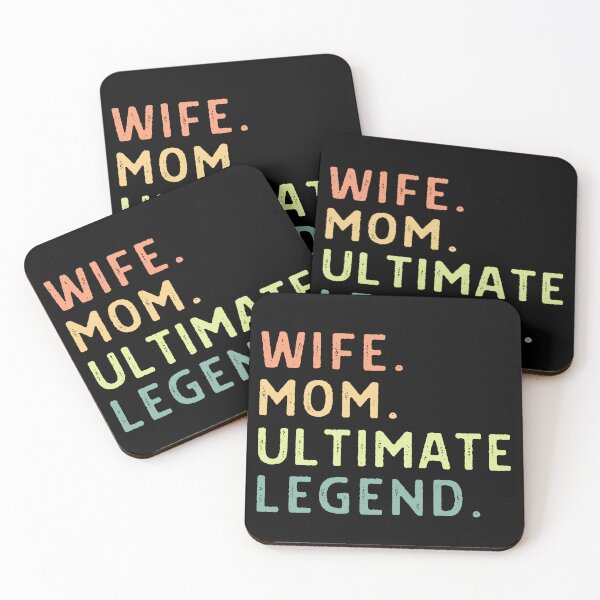 Item preview, WIFE MOM ULTIMATE LEGEND, Beach Fun, National Beach Day, Mother's Day designed and sold by Sun Sand & Sea Art.