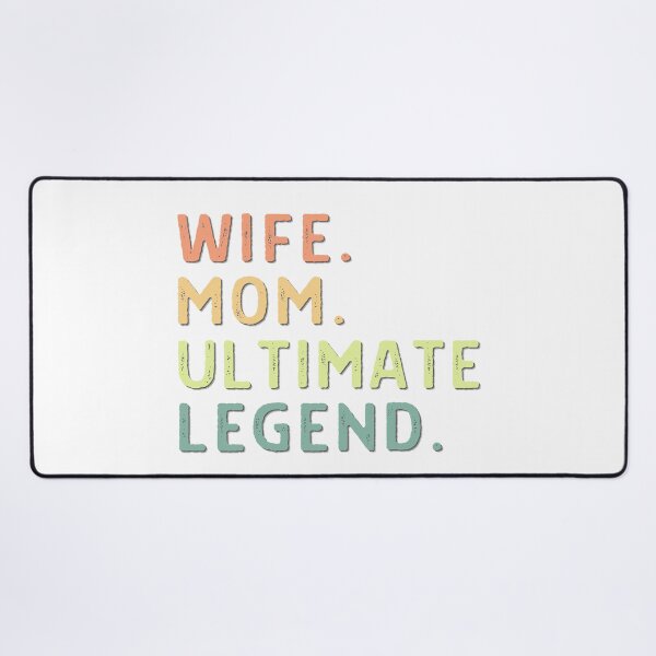 Item preview, WIFE MOM ULTIMATE LEGEND, Beach Fun, National Beach Day, Mother's Day designed and sold by Sun Sand & Sea Art.