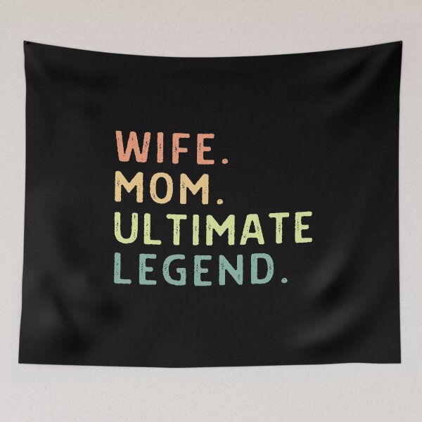 Item preview, WIFE MOM ULTIMATE LEGEND, Beach Fun, National Beach Day, Mother's Day designed and sold by Sun Sand & Sea Art.