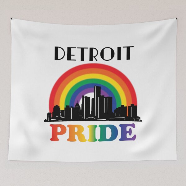 Item preview, Detroit Pride (LGBTQ) designed and sold by Colin Polley.