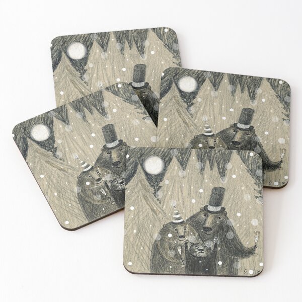 Item preview, Happy Bear New Year! designed and sold by Marianna Tankelevich.