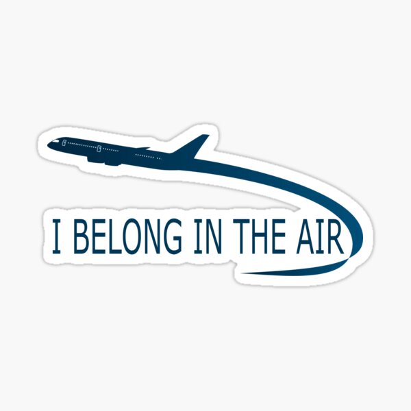 Item preview, I BELONG IN THE AIR designed and sold by robertbiraus.