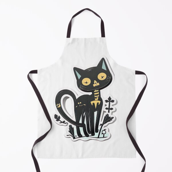 Item preview, Cute abstract black cat designed and sold by DailyDragon.