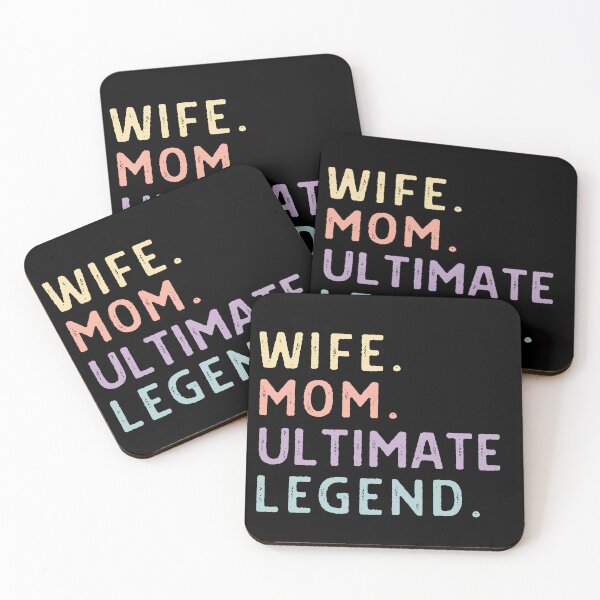 Item preview, WIFE MOM ULTIMATE LEGEND, Beach Fun, National Beach Day, Mother's Day designed and sold by Sun Sand & Sea Art.