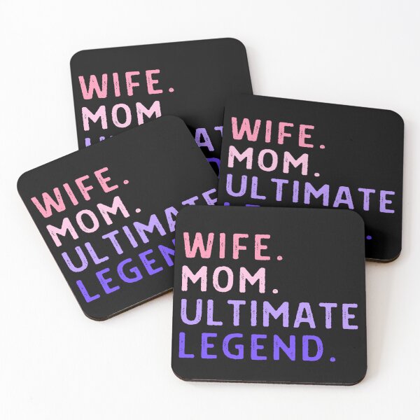 Item preview, WIFE MOM ULTIMATE LEGEND, Beach Fun, National Beach Day, Mother's Day designed and sold by Sun Sand & Sea Art.