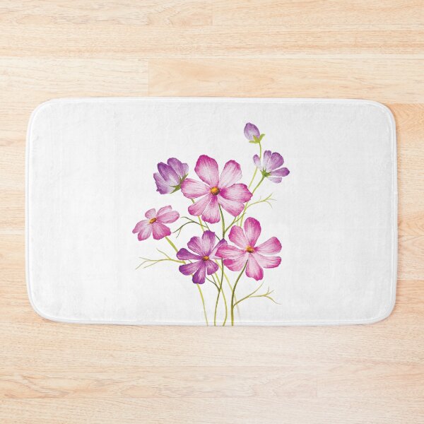 Item preview, Cosmos Flower Watercolor designed and sold by ug-atelier.
