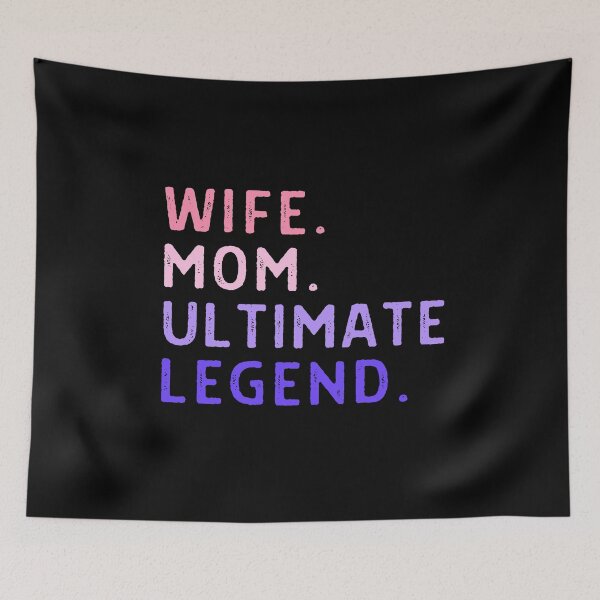 Item preview, WIFE MOM ULTIMATE LEGEND, Beach Fun, National Beach Day, Mother's Day designed and sold by Sun Sand & Sea Art.
