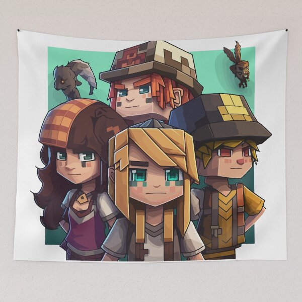 Item preview, Minecraft friends explorer designed and sold by Taiana Soares.