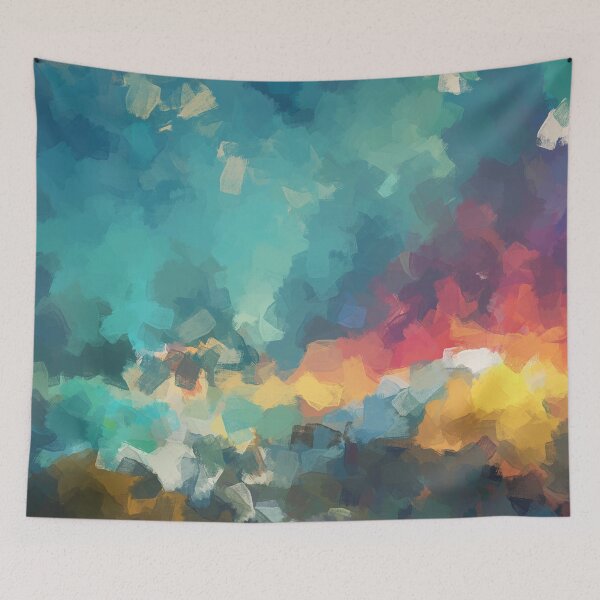 Item preview, cool landscape artsy art designed and sold by shokA Design.
