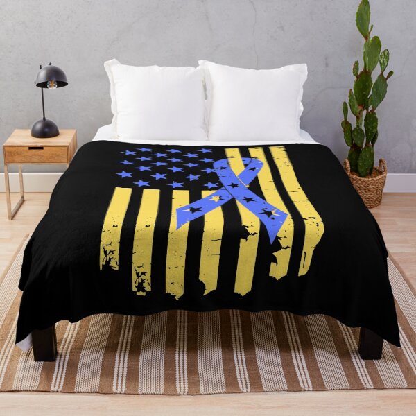 Item preview, Down Syndrome Flag and Ribbon for Trisomy 21 and Down Syndrome Awareness designed and sold by ADownLife.