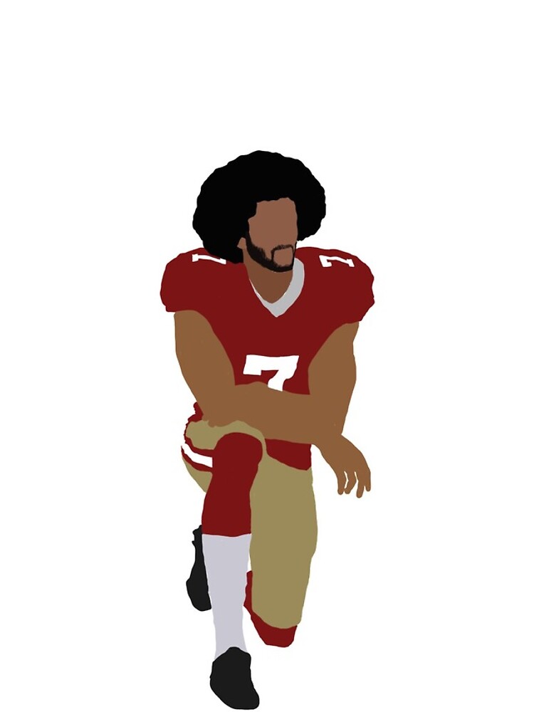 Colin Kaepernick Kneeling by baileymincer