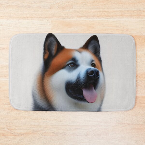 Item preview, Akita dog, charcoal drawing Ai Generated Art  designed and sold by ACC .