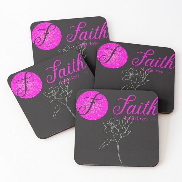 Item preview, Faith Based - Faith Hope Love Bible Quote designed and sold by All-About-Life.
