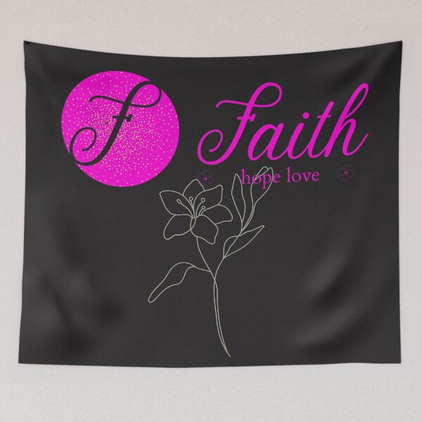 Item preview, Faith Based - Faith Hope Love Bible Quote designed and sold by All-About-Life.