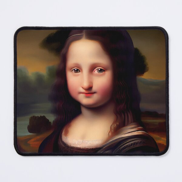 Item preview, Digital Art Illustration of a Child Mona Lisa designed and sold by MTJ-Mushrooms.