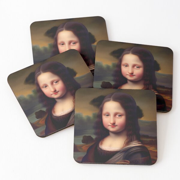 Item preview, Digital Art Illustration of a Child Mona Lisa designed and sold by MTJ-Mushrooms.