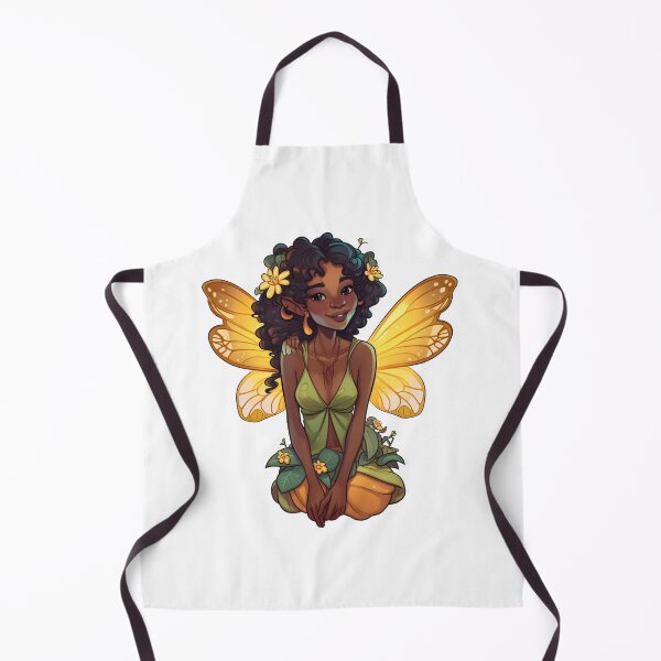 Item preview, Lovely Gold Wings Fairy designed and sold by TinderboxWP.