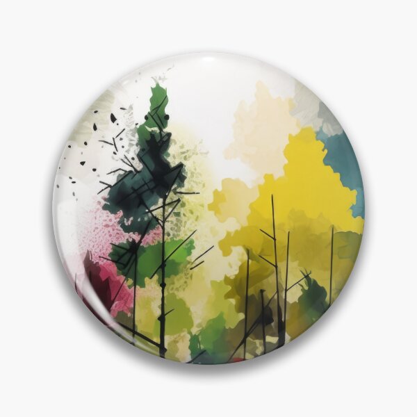 Item preview, Abstract Landscape Painting designed and sold by SoloSeal.