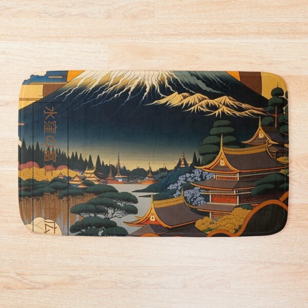 Item preview, Mount Fuji from Mizukubo - Stunning Thangka Painting from Japan designed and sold by Vlad-Nik001.