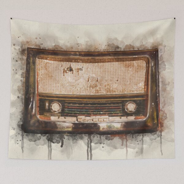 Item preview, Antique Vintage Radio designed and sold by shokA Design.