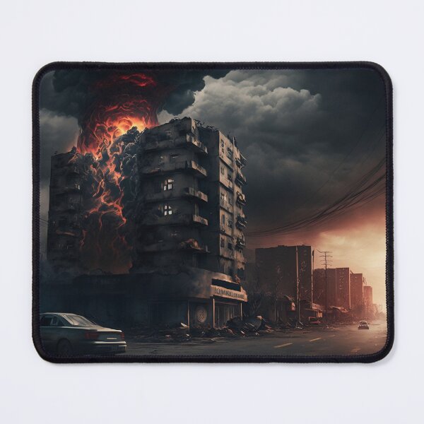 Item preview, apocalyptic scene designed and sold by DreamscapesAI.