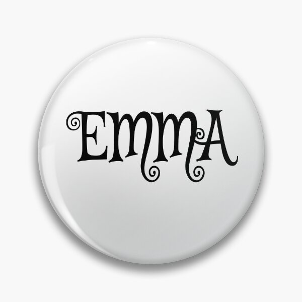 Aperçu de l'œuvre EMMA personnalisé nom anniversaire étiquette nom de famille EMMA fille nom personnalisé prénom nom de famille créée et vendue par HalloweenGift.