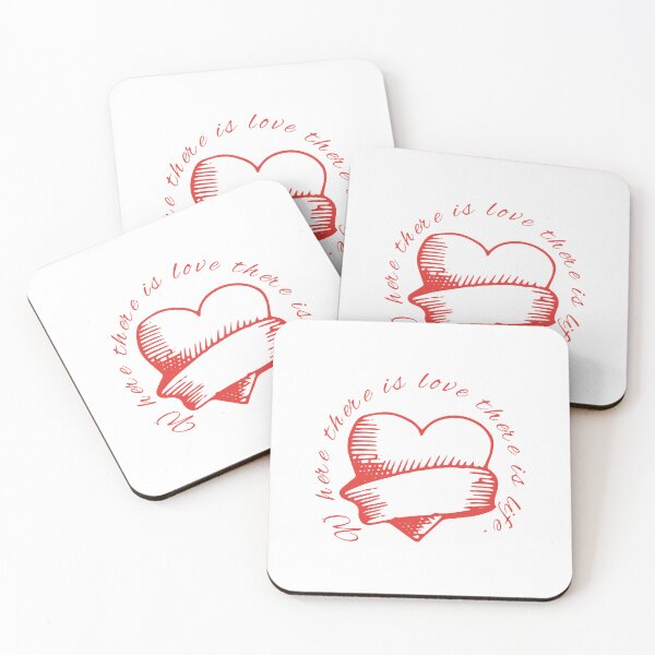 Item preview, Where there is love there is life. designed and sold by WearMood.