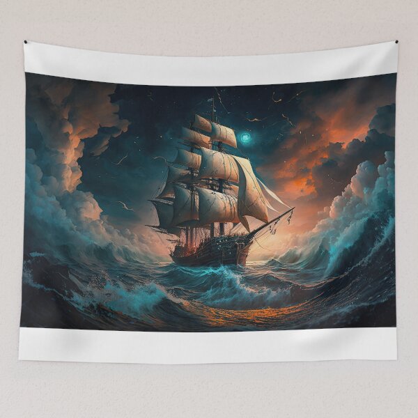Item preview, Night Storm Ship Animation designed and sold by FireScreen.