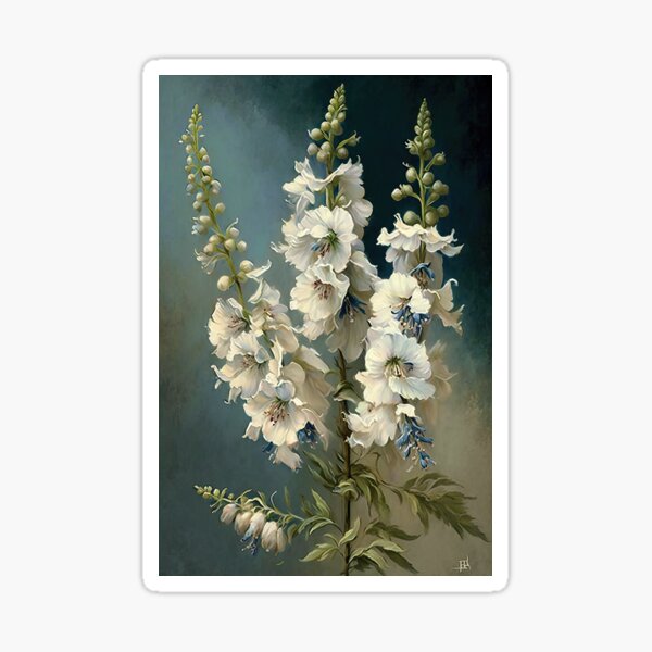 Item preview, Delphinium Flowers  designed and sold by Vanover Designs.