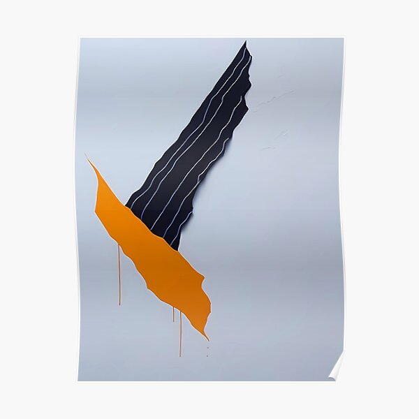 abstract drip Poster