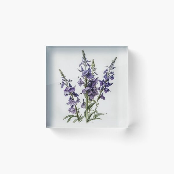 Item preview, Larkspur Flowers  designed and sold by Vanover Designs.