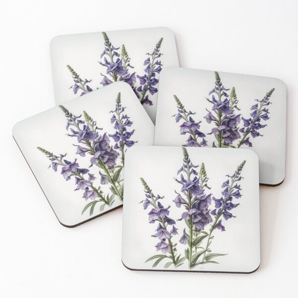 Item preview, Larkspur Flowers  designed and sold by Vanover Designs.