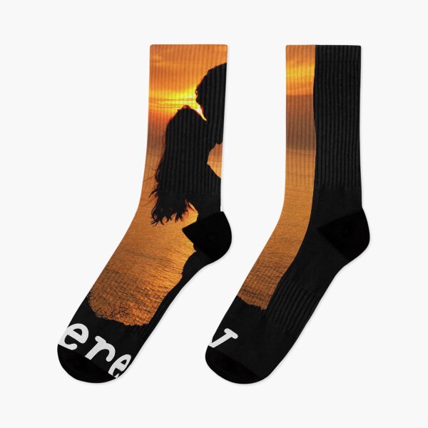 Item preview, Romantic Kissing Silhouette at Sunset - Serenity designed and sold by ElLocoMus.