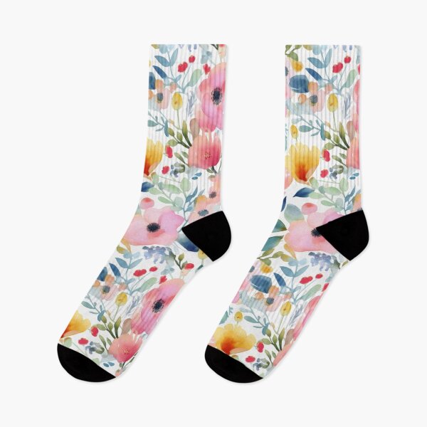 Item preview, Watercolor Blooms Pattern designed and sold by voidcrow.