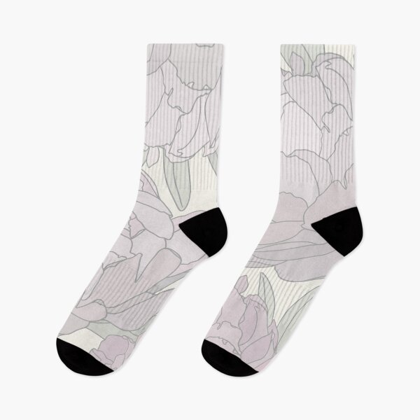 Item preview, The pale pink peonies in a lovely pattern on a yellowtoned background designed and sold by marina63.