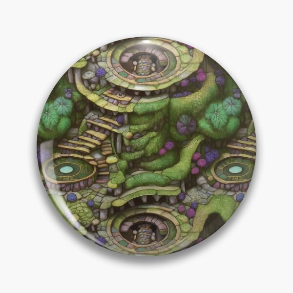 Item preview, Circular Stone Terraces Staircase Parnassus designed and sold by entwithanaxe.